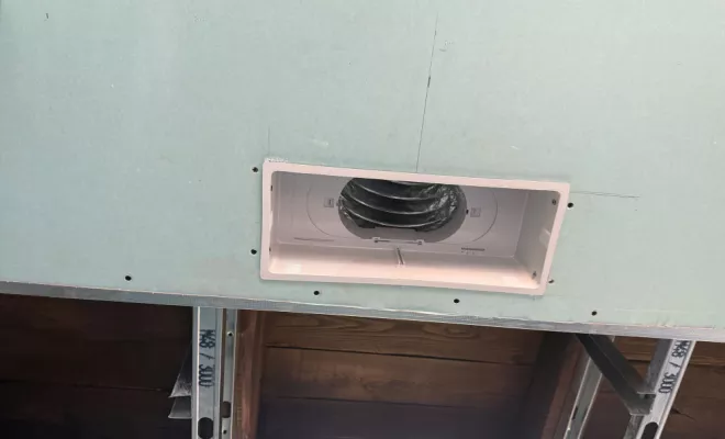 Pose de système de climatisation gainable à Calcatoggio, Ajaccio, Planet Clim